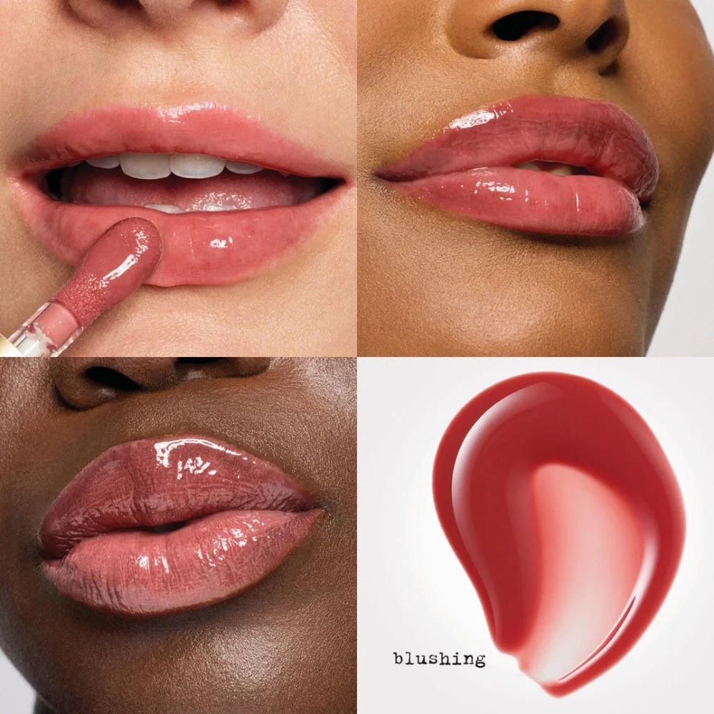 Stila‎ Cosmetics Heaven's Dew Gel Lip Oil In Blushing NEW